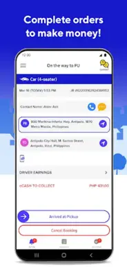 JoyRide Driver android App screenshot 1