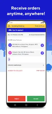 JoyRide Driver android App screenshot 2